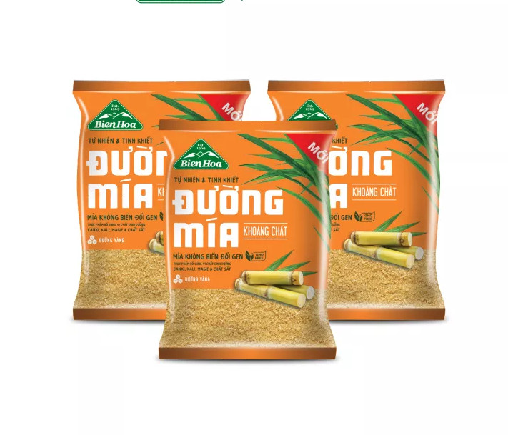 Combo 3 đường mía khoáng chất biên hòa 1kg - cirino