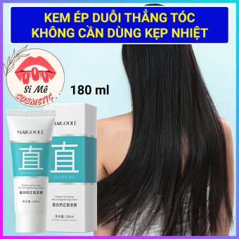 Kem Ép Duỗi Thẳng Tóc MAIGOOLE Không Cần Dùng Kẹp Nhiệt Tuýp Lớn 180ml – Duỗi Thẳng Tóc, Cho Mái Tóc Thẳng Suôn Mượt, Đẹp Óng Ả