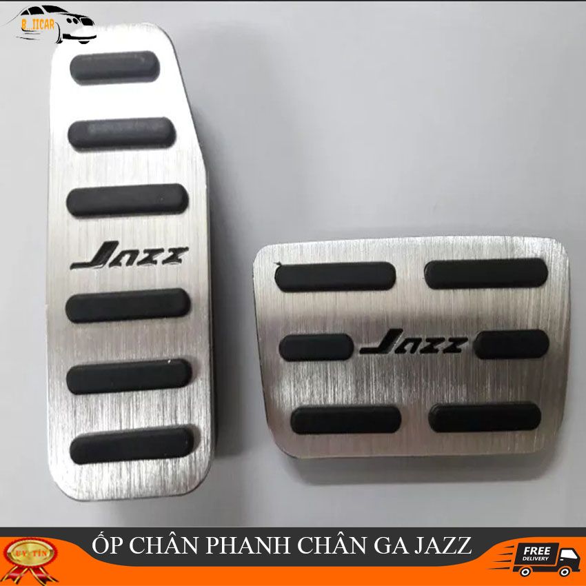 Ốp chân ga chân phanh xe honda jazz-biicar oto