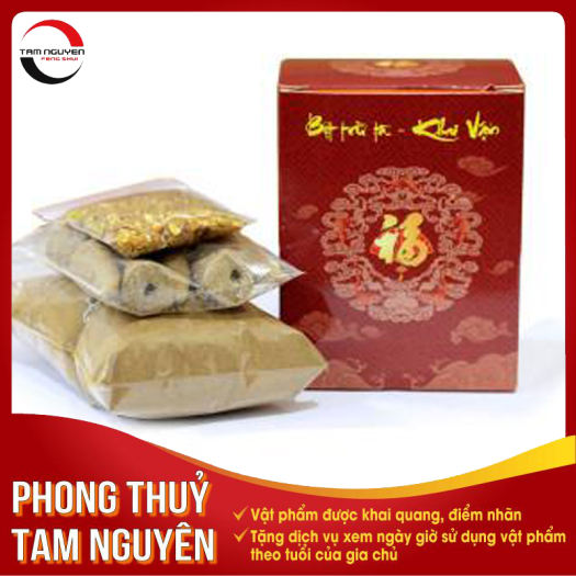 Bột tẩy uế khí, tạp khí, xông đất, xông nhà - Phong Thủy Tam Nguyên