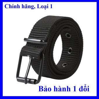 Thắt Lưng Nam Dây Vải Dù, Vải Bố, Khóa Kim, Dây Nịt Nam 125cm