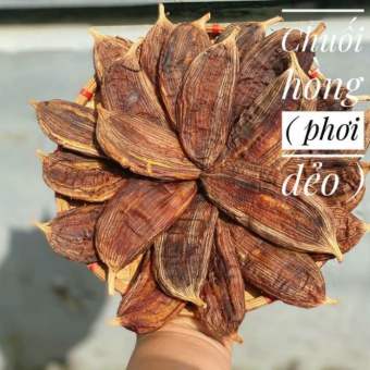 Chuối hồng sấy dẻo 500g
