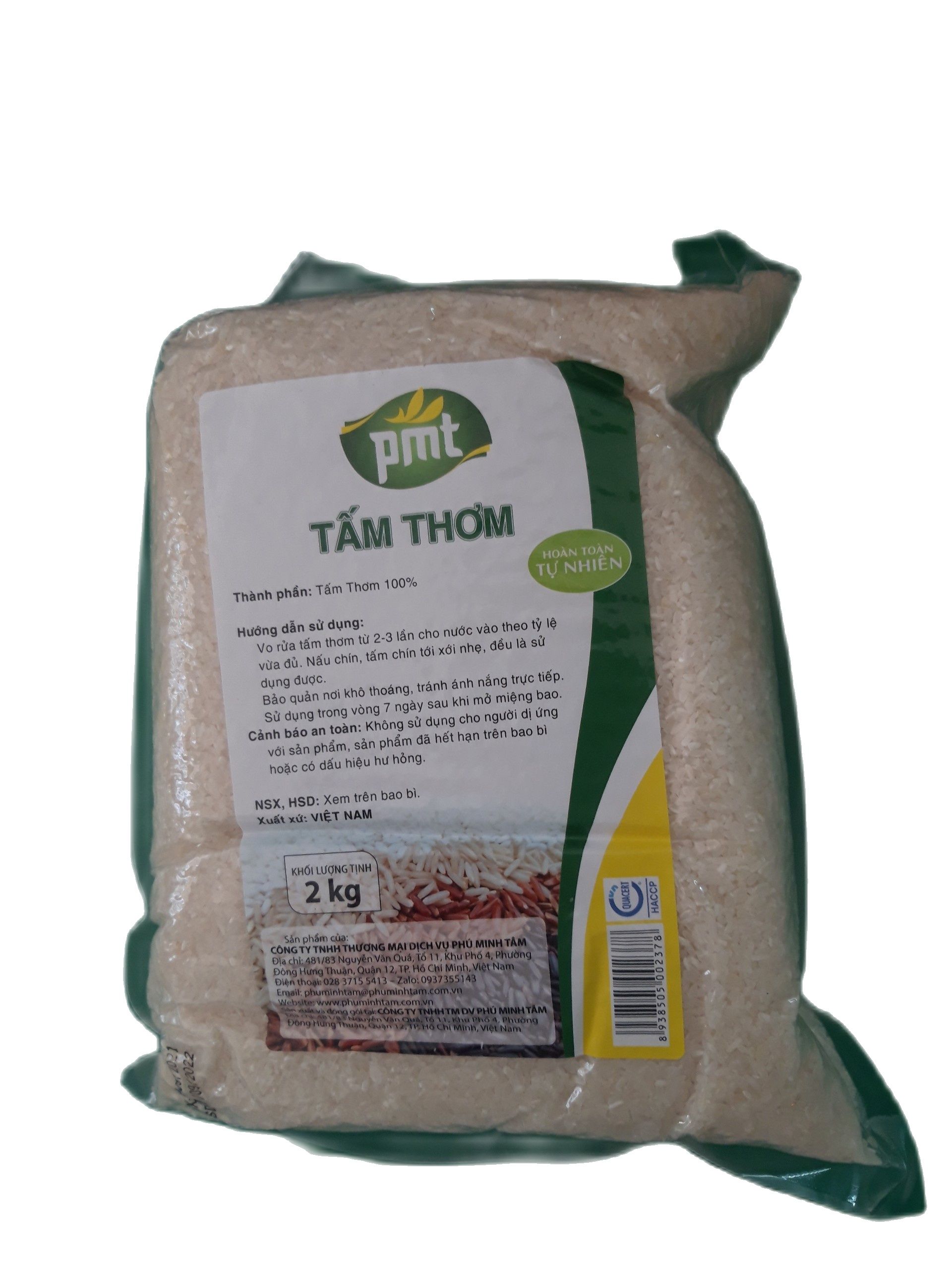 Gạo tấm thơm Phú Minh Tâm 2kg