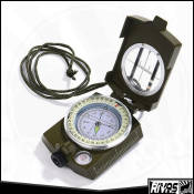 Waterproof Metal Navigation Compass for Outdoor Activities - 