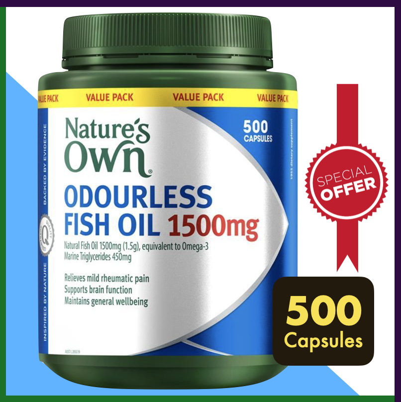 Nature's own fish outlet oil