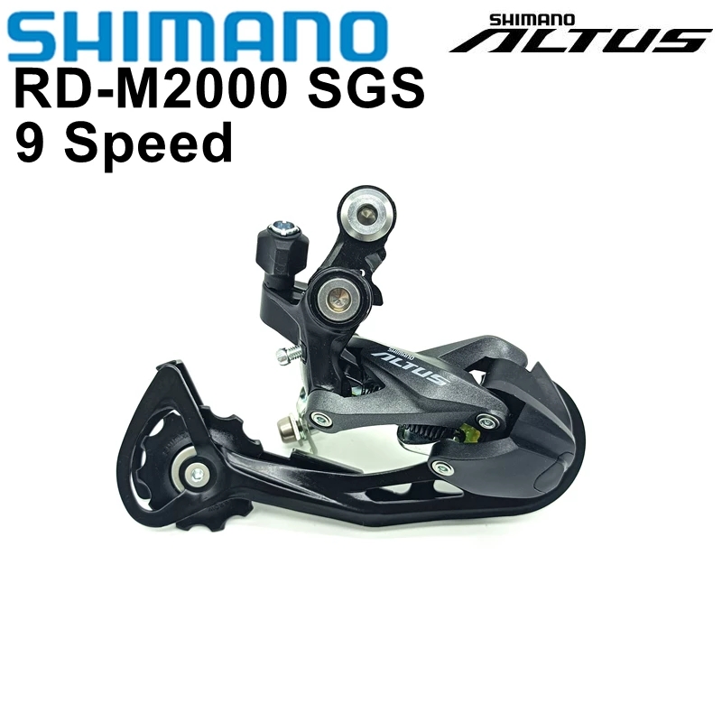Shimano ALTUS M2010 M2000 M370 Cùi Đề Sau Xe Đạp 9 Tốc Độ RD M2000 Cùi Đề Sau Xe Đạp Leo Núi M370 RD Bộ Phận RD-M2000