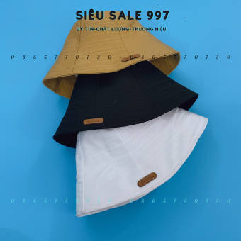 MŨ BUCKET NỒI THÊU LOGO DA STAY COOL CHẤT VẢI XOẮN NGANG HOT PHONG CÁCH KOREA