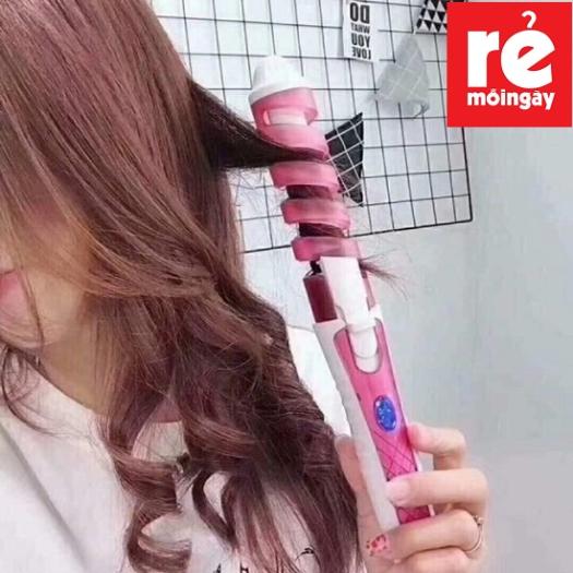 Máy làm tóc uốn tóc xoắn ốc tự động Nova máy nóng nhanh dễ dàng sử dụng khi đi tiệc - Dụng cụ tạo kiểu tóc chuyên nghiệp, Máy Uốn Tóc Xoắn Ốc NOVA NHC 8558