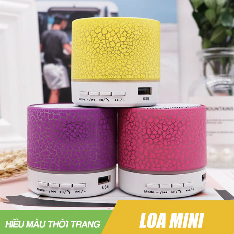 Loa Bluetooth di động Loa di động Loa BT có thể sạc lại Loa mini USB / BT / TF