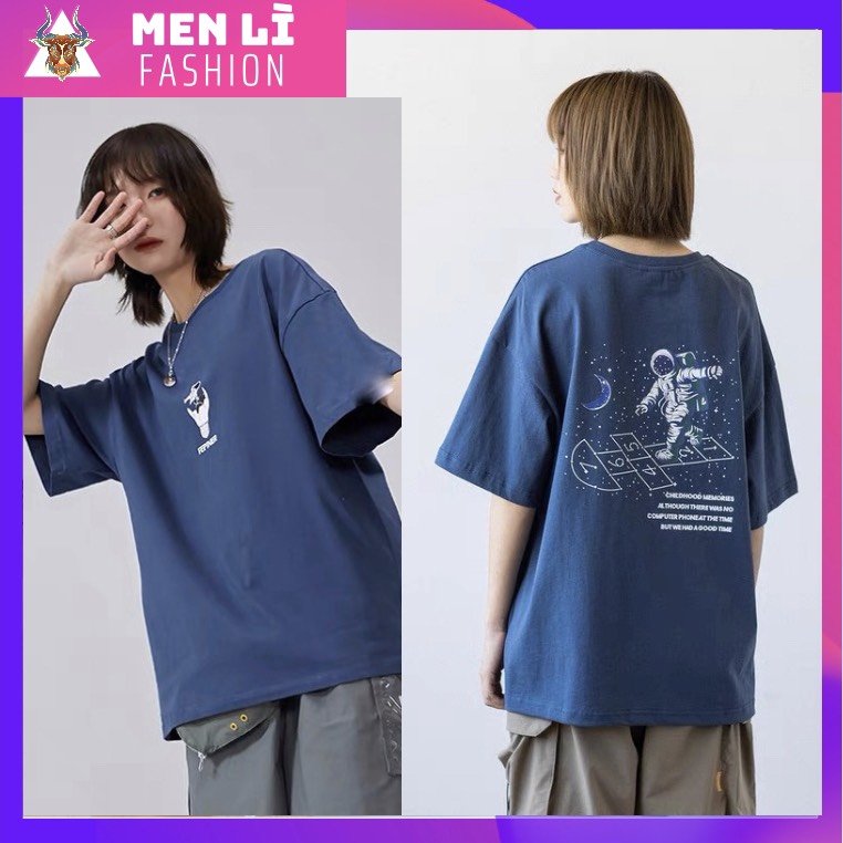 Áo Thun PHI HÀNH GIA VŨ TRỤ FERINER Nam Nữ Ulzzang Unisex Form Rộng Tay Lỡ AT97 trending xu hướng Men Lì Fashion Thời Trang Hàn Quốc Độc Đẹp Vải Dày Mịn Thoáng Mát Thiết Kế Thời Trang Kiểu Dáng Năng Động Trẻ Trung [ CÓ HÌNH ẢNH VIDEO THẬT ]