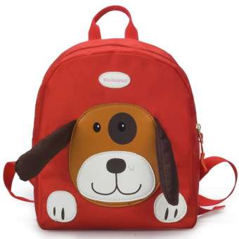 Balo mầm non cho bé hình hoạt hình chó con dễ thương