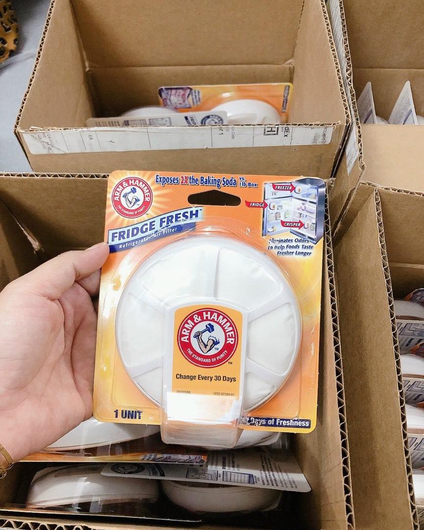 Khử mùi tủ lạnh arm & hammer fridge fresh air filter baking soda của mỹ
