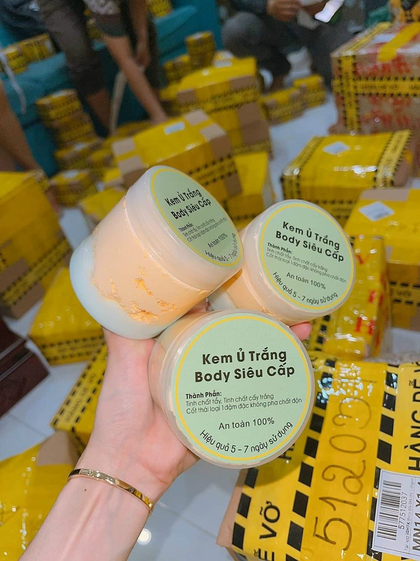 Kem ủ trắng _ dưỡng trắng da body siêu cấp