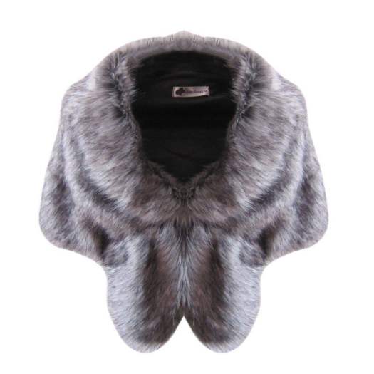 Khăn Choàng LÔNG CÁO Len Nhân Tạo Cho Nữ Khăn Choàng Giả Lông Mùa Thu Đông Áo Choàng Choàng Dày