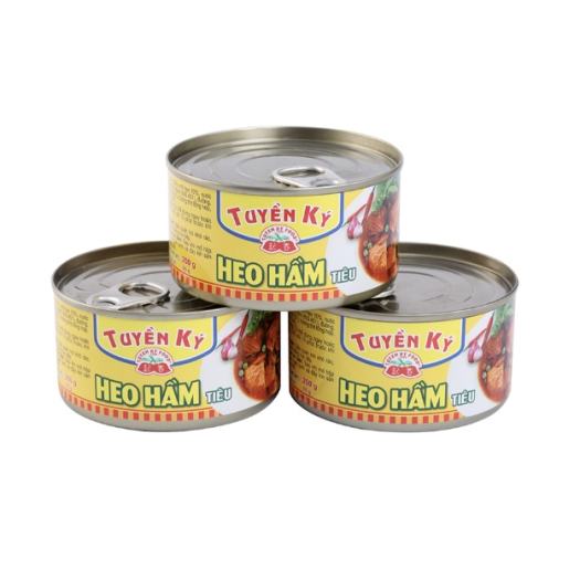 THỊT HEO HẦM HẠT TIÊU ĐÓNG HỘP 200G – TUYỀN KÝ - Thực phẩm ăn liền ...