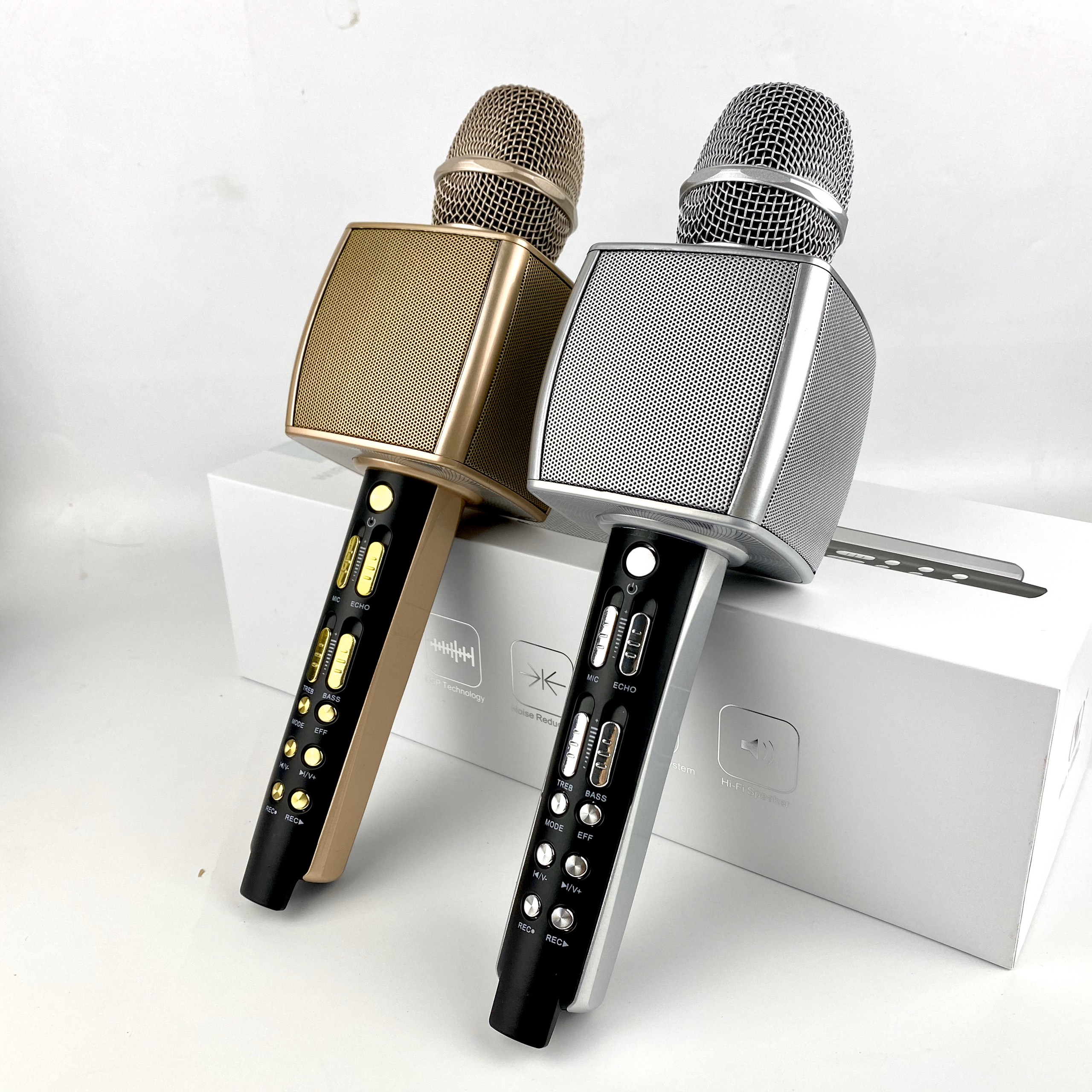 Micro YS-92 Mic Karaoke Bluetooth Tích Hợp Live Stream Sound Card 3 In 1 Cao Cấp Micro Karaoke Bluetooth YS92 tích hợp loa BASSMic Karaoke Kèm Loa Bluetooth YS 92 Micro hát karaoke kèm loa cao cấp