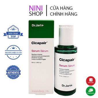 Tinh chất phục hồi da, căng bóng da Dr.Jart+ Cicapair Serum 50ml