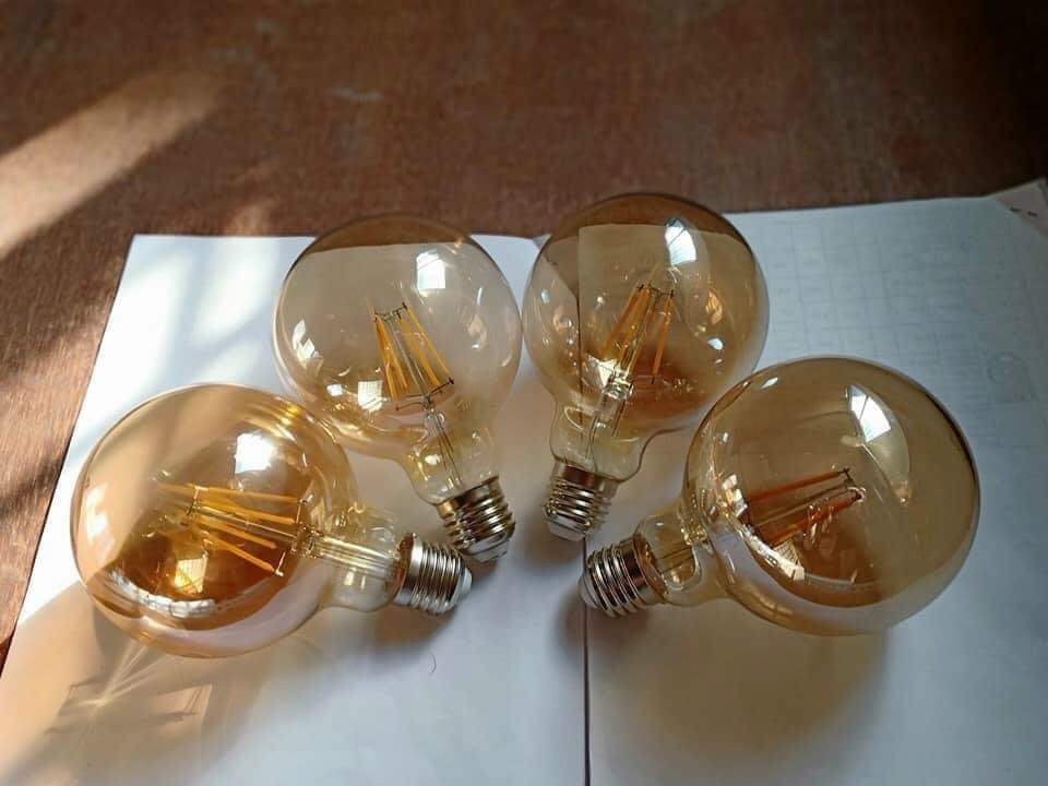 Bóng đèn led G80 Edison 4W ánh sáng vàng
