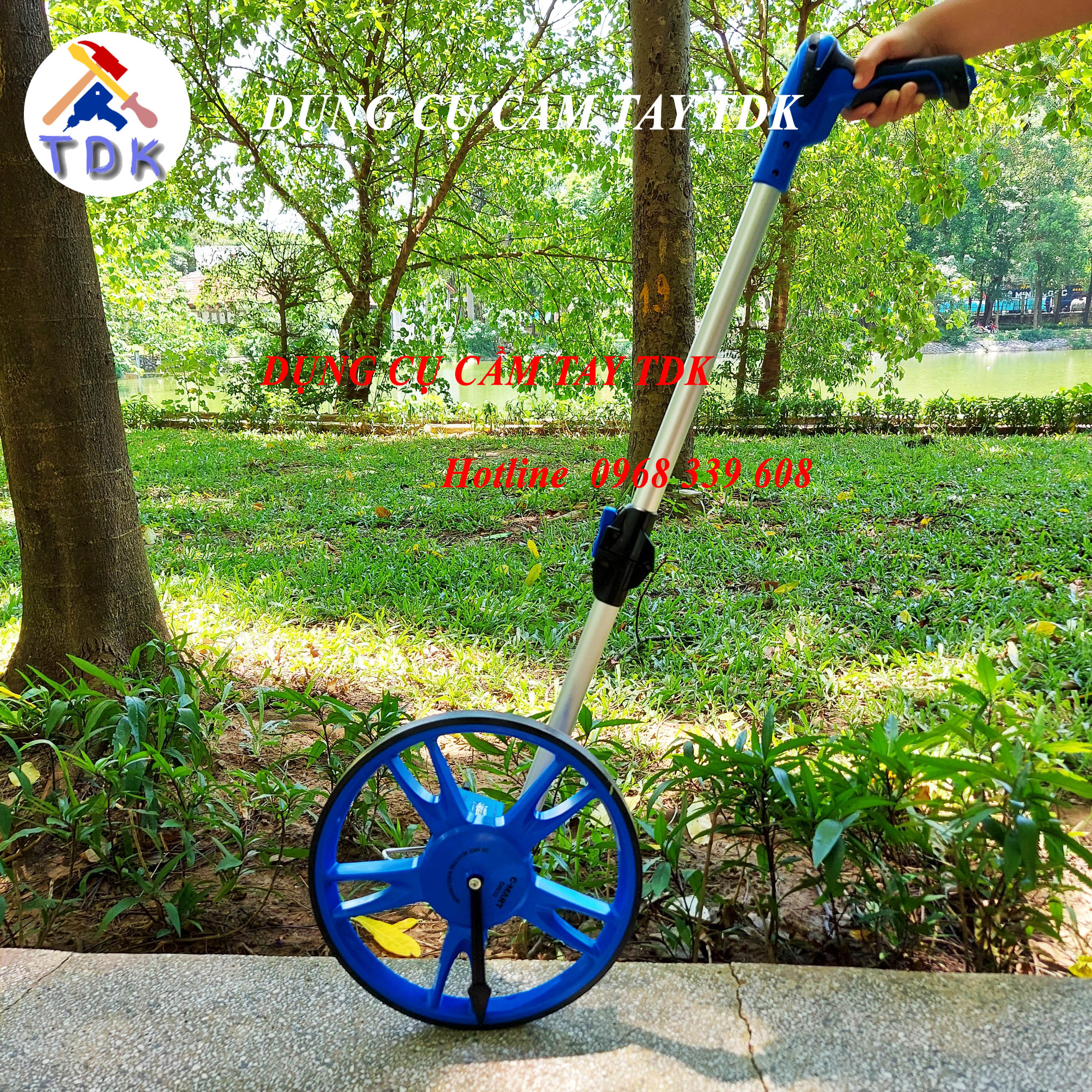 Thước lăn đường đo khoảng cách bằng bánh xe D0032 C-MART