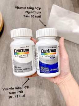 VITAMIN TỔNG HỢP CENTRUM CHO NGƯỜI LỚN 100 VIÊN . NÓI VỀ VTM TỔNG HỢP CENTRUM LUÔN LÀ SỰ LỰA CHỌN HÀNG ĐẦU.