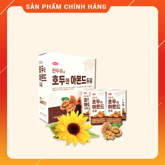 Sữa Óc chó Hàn Quốc Hanmi Thùng 16 hộp 190ml