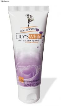 Sữa rửa mặt lily’s white cleanser trắng da sạch nhờn