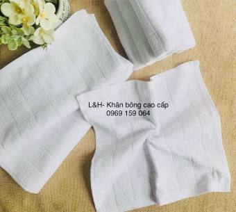 Combo 100 khăn trắng, khăn ăn, khăn lau bánh, khăn lau tay