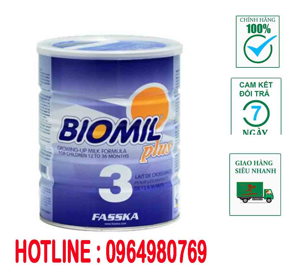 Sữa biomil plus số 3 400g