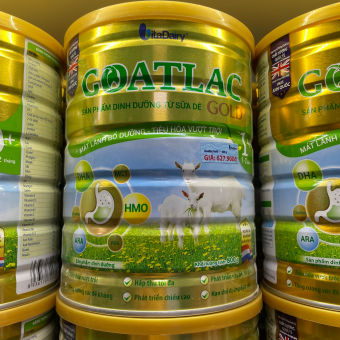 Sữa Dê GOATLAC Gold 800g Số 0, Số 1 , Số 2 (BibiStore)