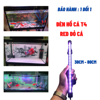 Đèn bể cá 30cm - 80cm đỏ cá không đỏ nước