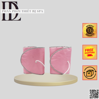 Đai quấn nóng rung giảm béo bắp đùi bắp tay MÀU HỒNG CÓ CHẾ ĐỘ MASSAGE