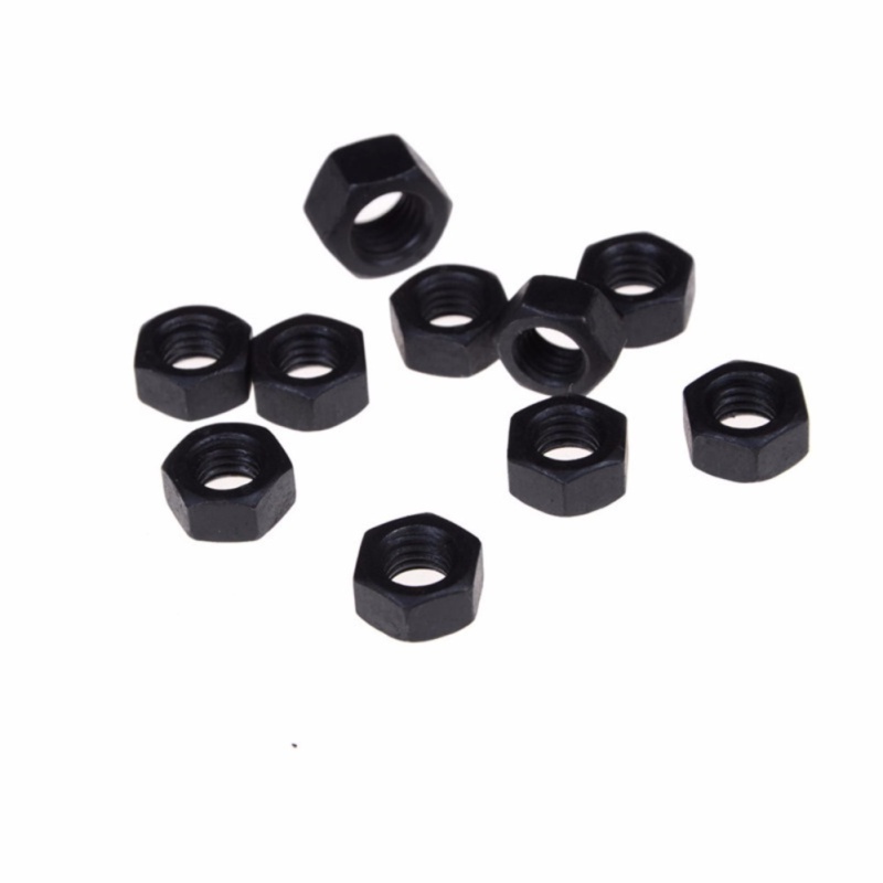 10pcs M8 Nylon Hex Nut Hexagon Electronic Accessories Tools Size :M8 - intl