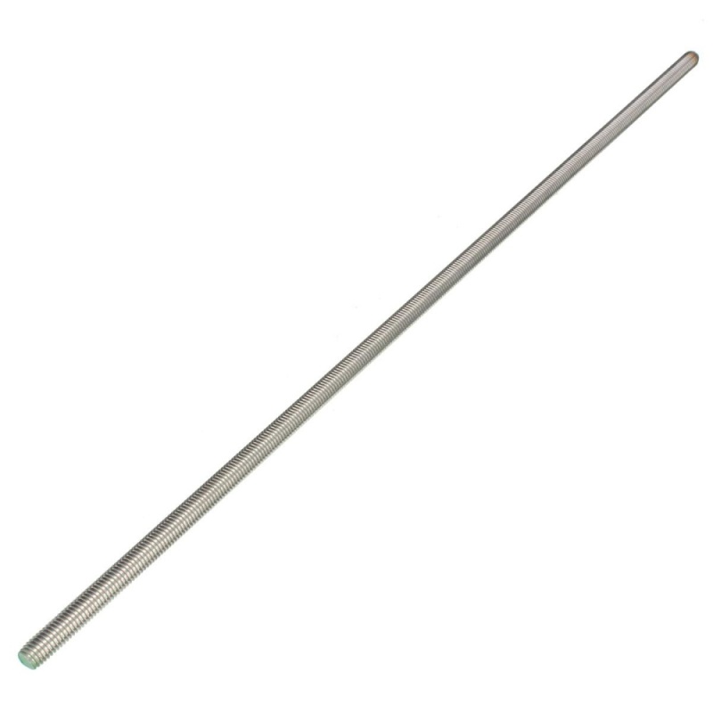 1Pcs Round Head Threaded Rod 304 Stainless Steel Screw M10 - intl