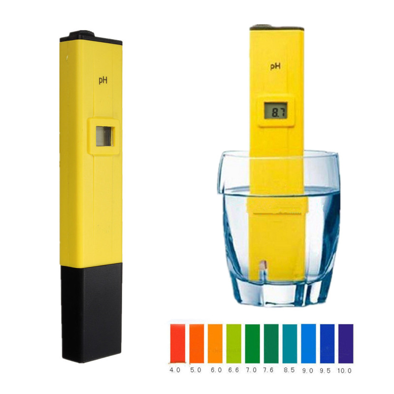 2pcs LCD Digital PH Hydroponic Meter Pen Stick Measuring Tester
