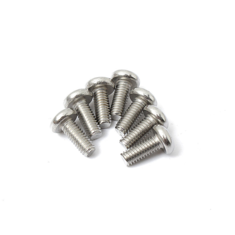 50 PCS M4 Bolts Nuts Screw Diameter 6mm (EXPORT)