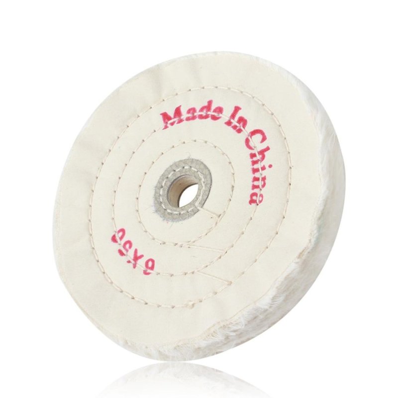 6 Inch Cloth Buffing Polishing Wheel Arbor Buffer Polish Grinder
White Padl(Neutral)- (Intl)