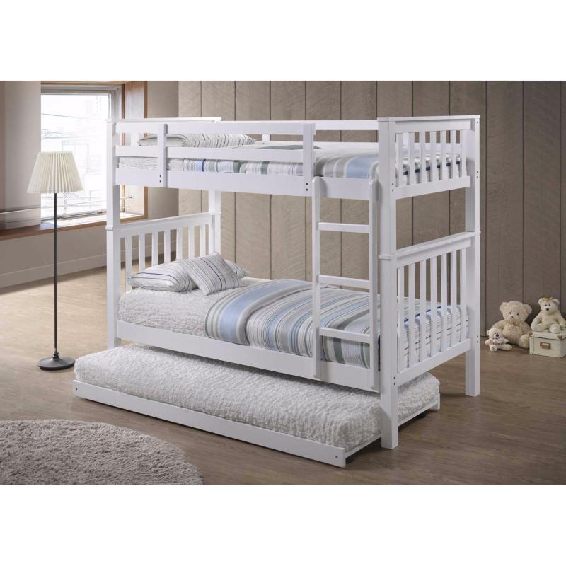 Amour Detachable Bunk Bed With Pull-out Bed 10 years warranty