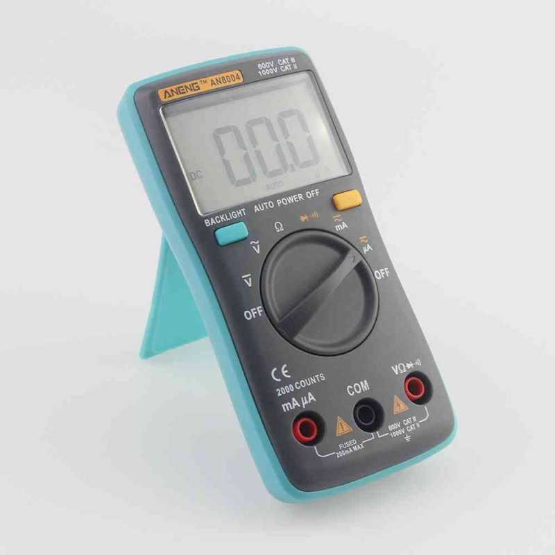 AN8004 LCD Digital Meter Multimeter Voltmeter Ammeter AC DC
Ohmmeter Tester Hot - intl