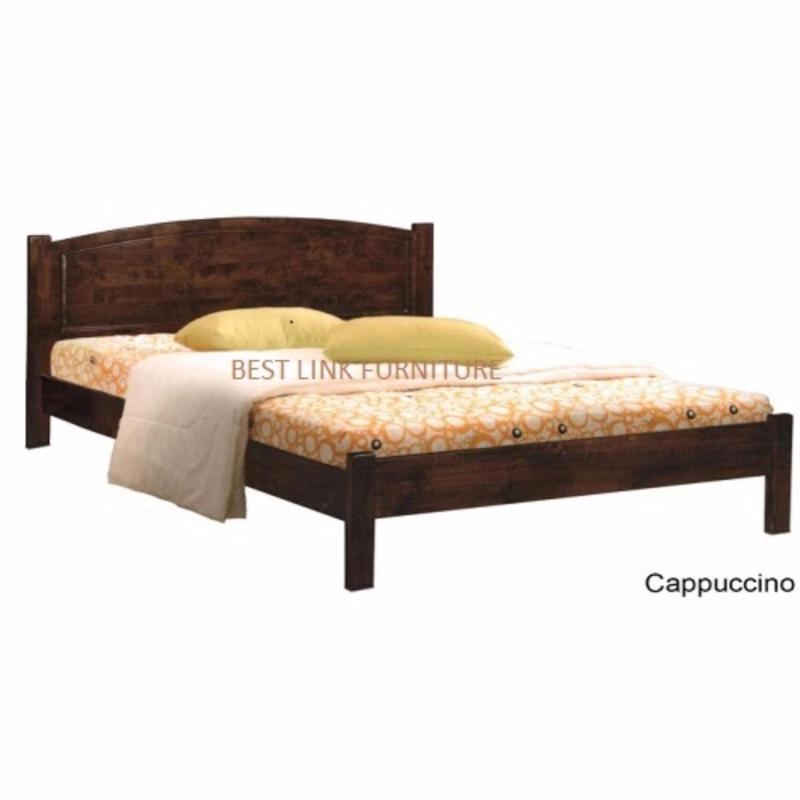 BEST LINK FURNITURE BLF 2116 Bed Frame (King / Walnut)