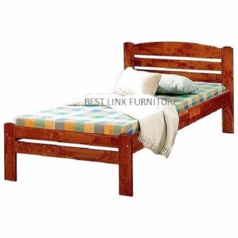 BEST LINK FURNITURE BLF 28 Bed Frame (Super Single / Cherry)