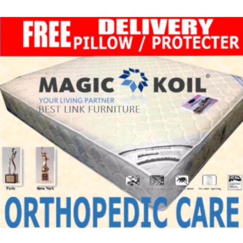 BEST LINK FURNITURE Magic Koil Orthopedic Care Pocketed Spring Mattress (Super Single)