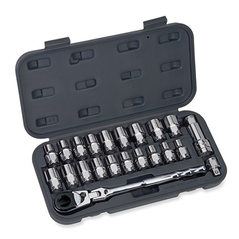 BluePoint Pass Thru Socket Set 22pcs