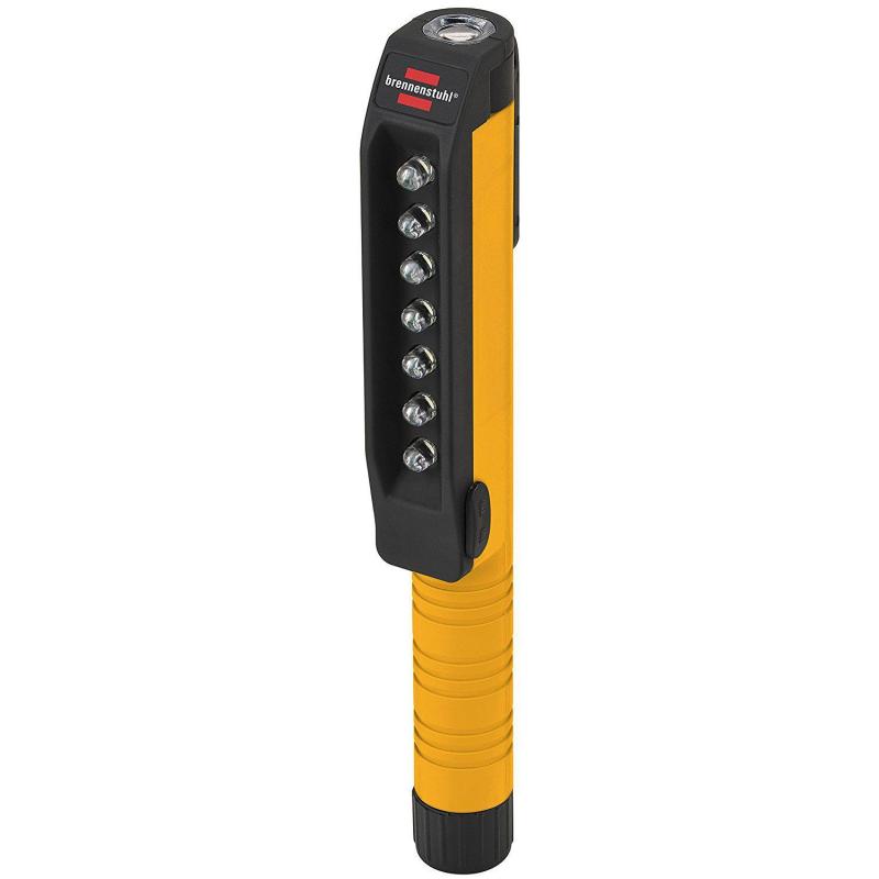 Brennenstuhl 1175990 7 1 LED Inspection Light Penlight with clip and magnet on the clip