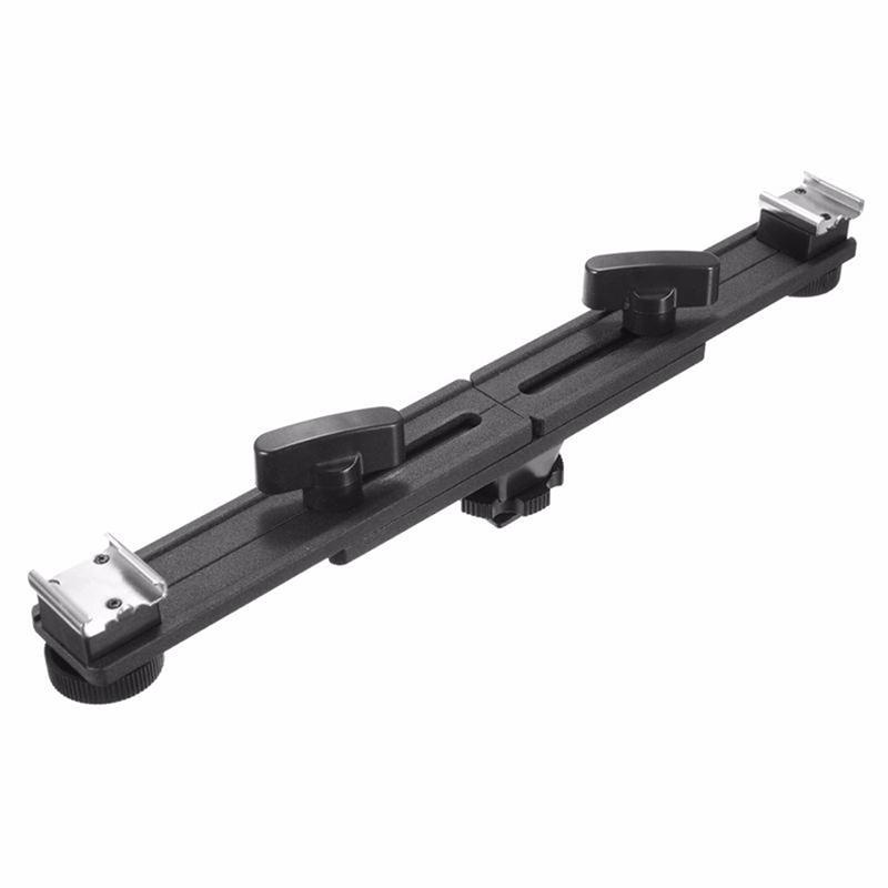 Cocotina Macro 13 Twin Speed Light Flash Hot Shoe Mounting Bracket
Mount Holder Studio - intl
