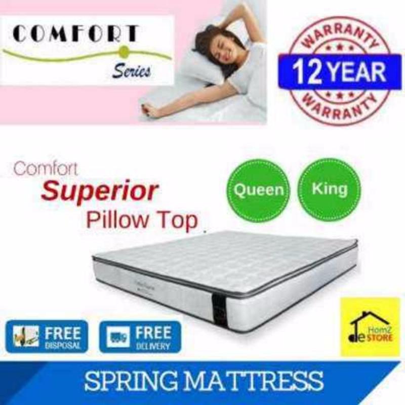 Comfort Superior Pillow Top Spring Mattress (Queen/King)