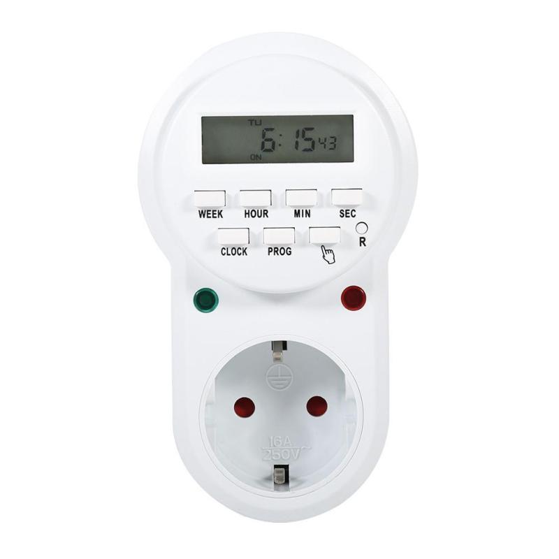 Digital Electronic Programmable Timer Switch Socket EU - intl