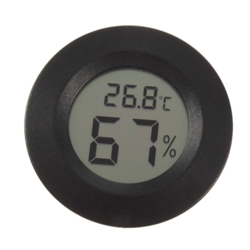 Digital Thermometer Hygrometer Humidity Temperature Meter black
TL8048 - intl