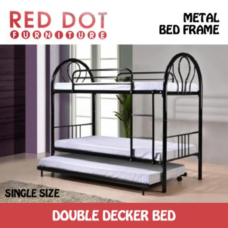 Double Decker Bed Frame (Black)