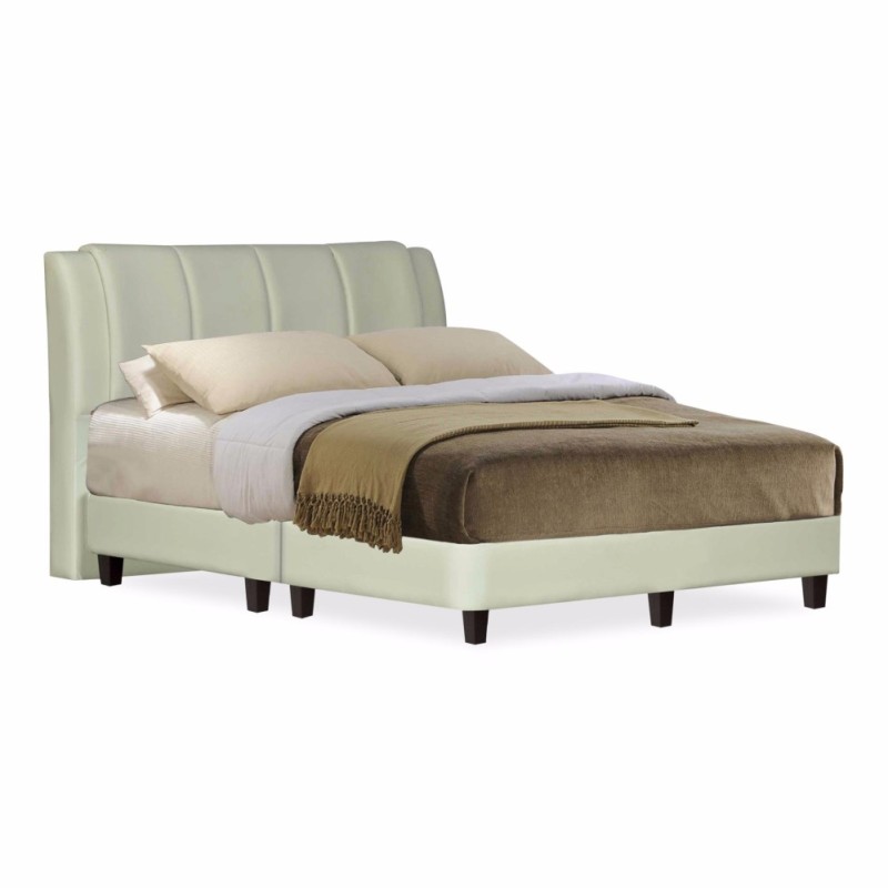 Fabio PVC Divan Bed (FREE DELIVERY)(FREE ASSEMBLY)