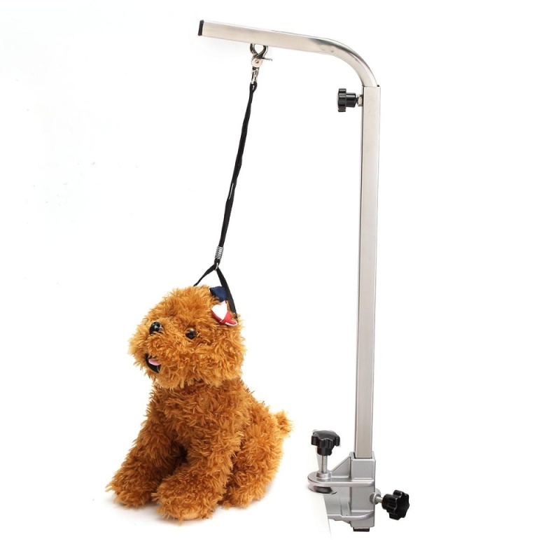 Foldable Pet Dog Grooming Bath Table Adjustable Arm Pet Beauty Desk New - intl